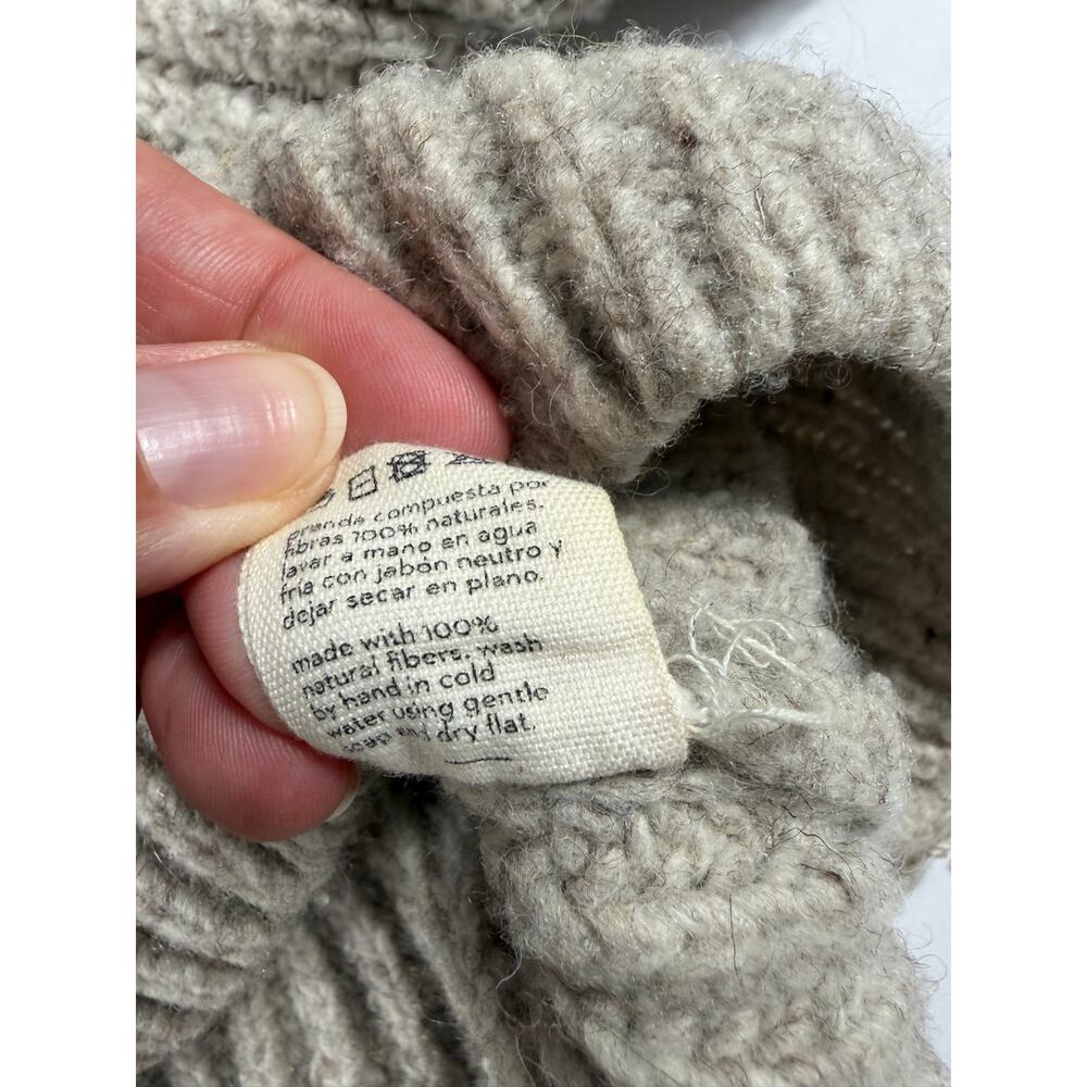 Babaa No12 Mist Eco Spanish Wool Oversized Sweater One Size - Picture 14 of 14